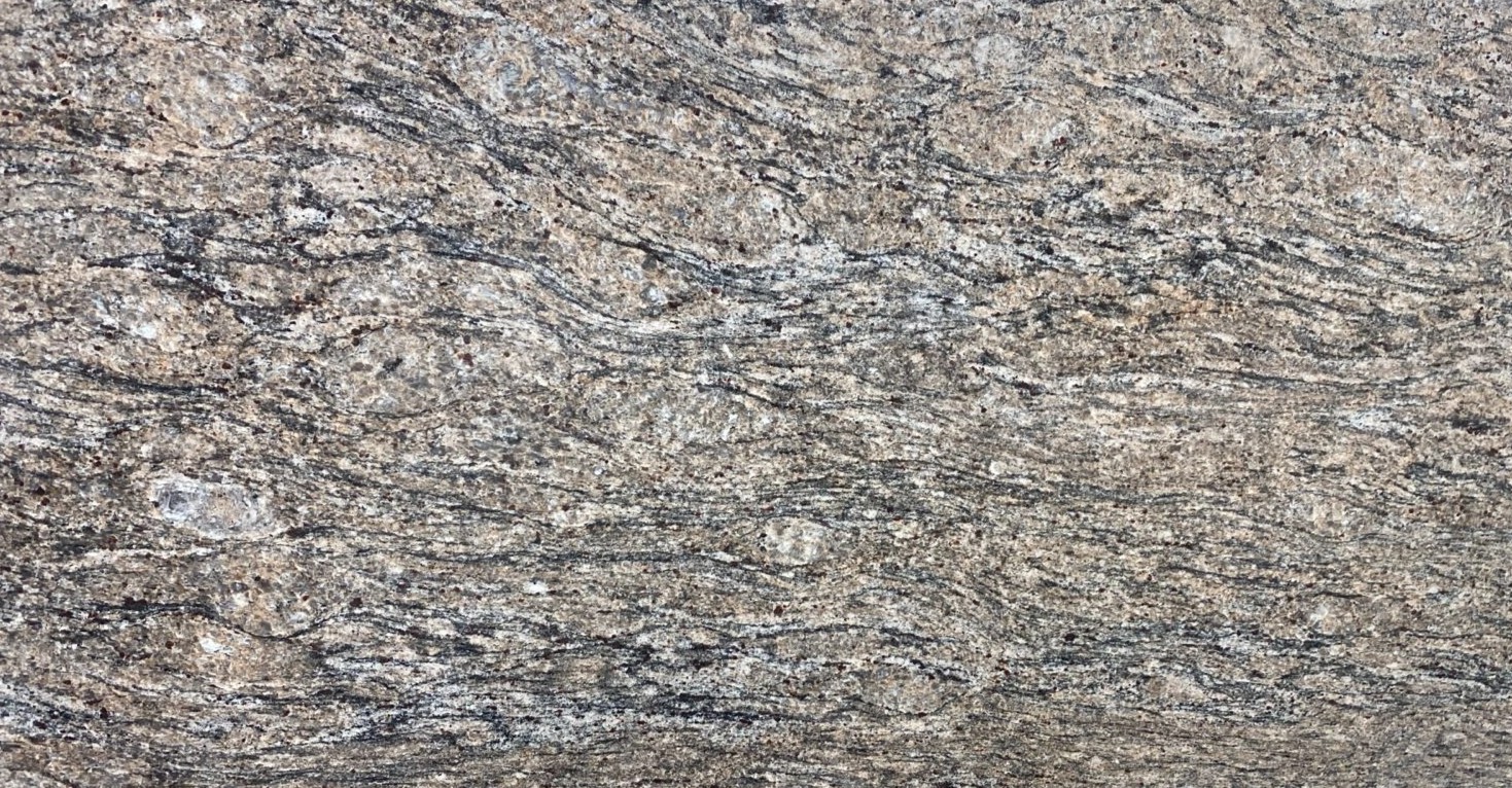 Granite kitchen island surface